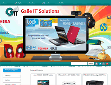 Tablet Screenshot of galleit.com